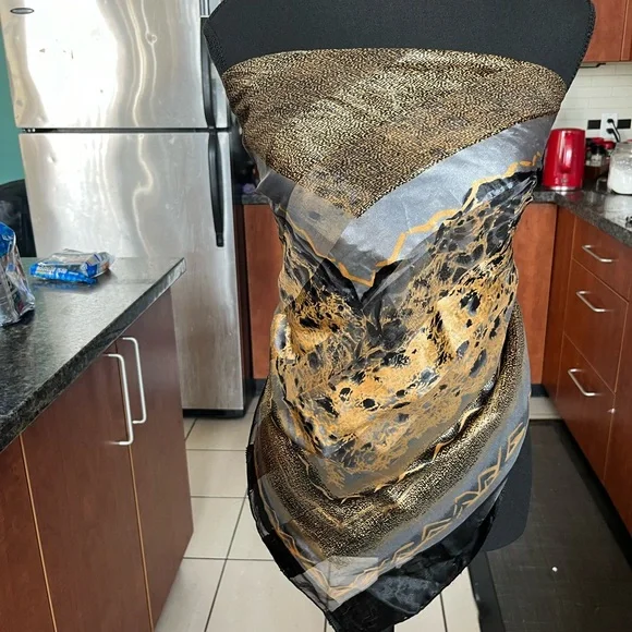 Satin Scarf - Picture 6 of 6